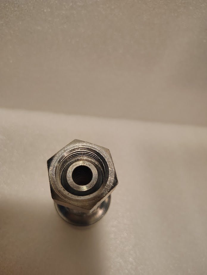 Weatherhead 43008U - 358 | 1/2" Hose x 1/2" BSPP Swivel Fitting - Straight | GW10 - 8x8 Fitting