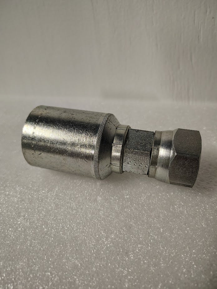 Weatherhead 43012U - 612 | 3/4" Hose x 3/4" JIC - Straight | GW09 - 12x12 Fitting
