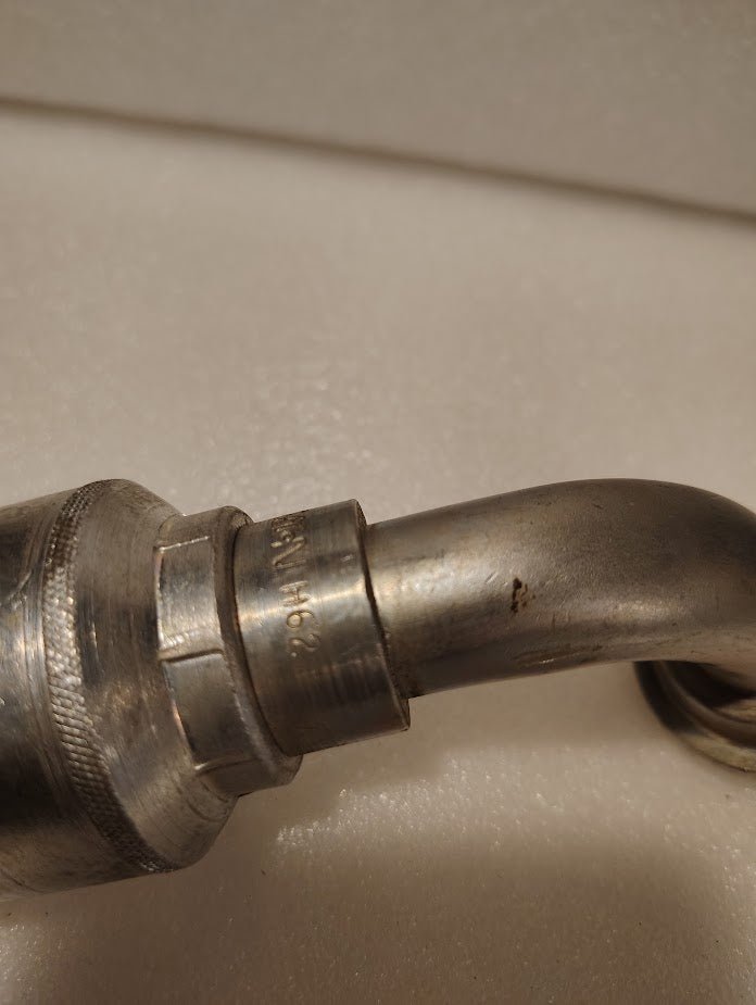 Weatherhead 43012U - H62 | 3/4" Hose x 3/4" Code 61 Flange Fitting - 67.5 bend | GW52 - 12x12 Fitting