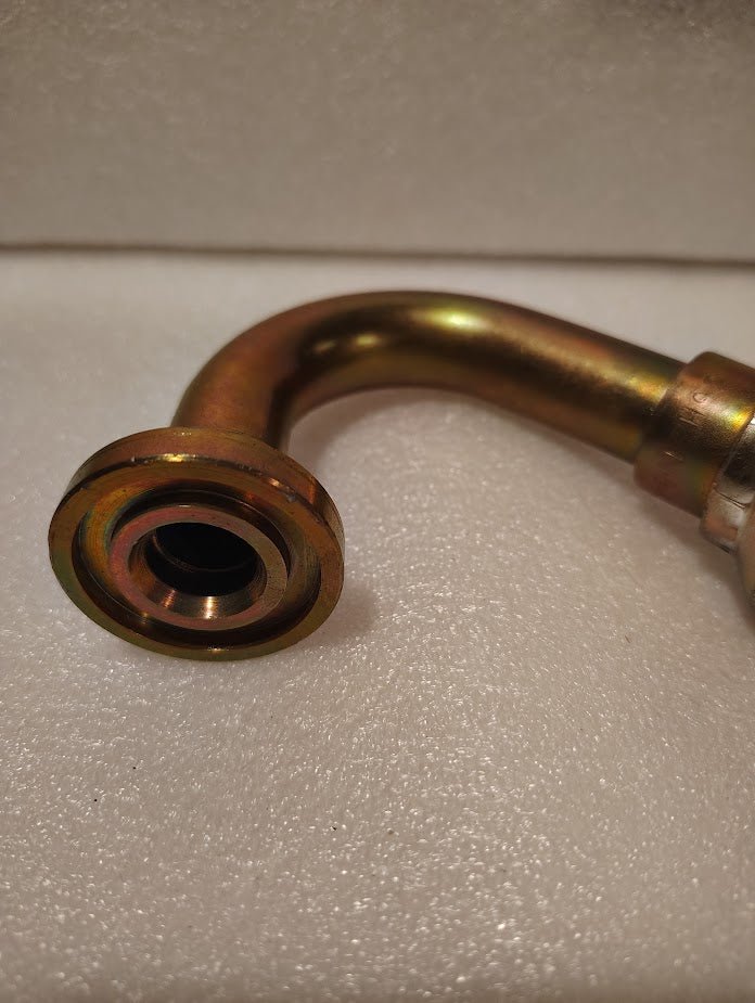 Weatherhead 43012U - H92 | 3/4" Hose x 3/4" Code 61 Flange Fitting - 135 bend | GW57 - 12x12 Fitting