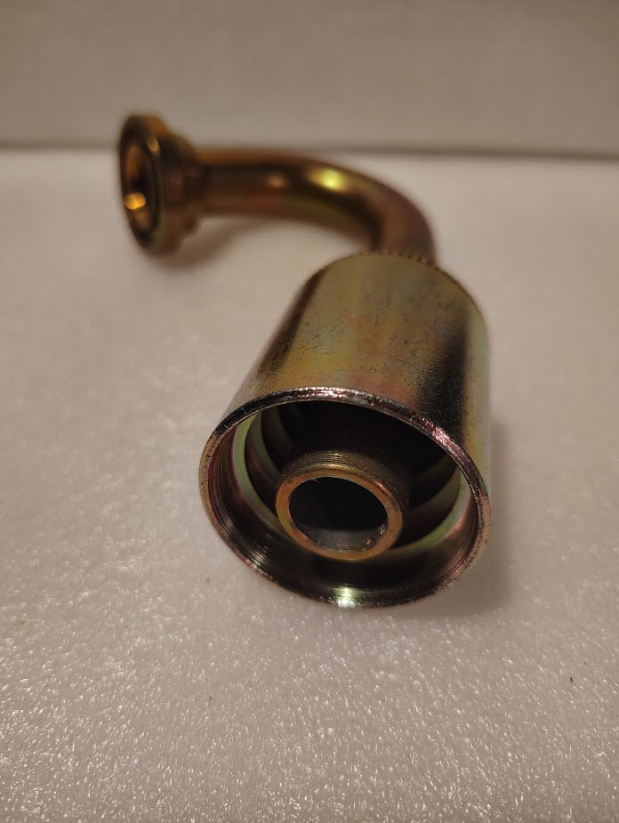 Weatherhead 43012U - H92 | 3/4" Hose x 3/4" Code 61 Flange Fitting - 135 bend | GW57 - 12x12 Fitting