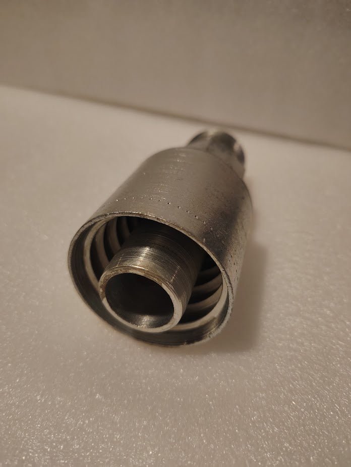 Weatherhead 43016U - 116 | 1" Hose x 1" NPTF Solid Fitting - Straight | GW01 - 16x16 Fitting
