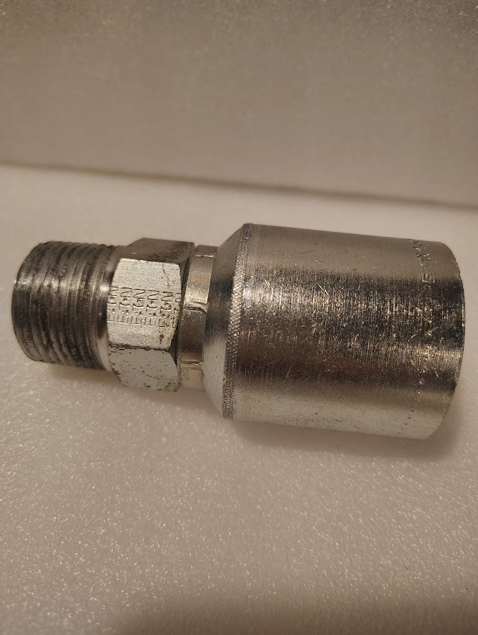 Weatherhead 43016U - 116 | 1" Hose x 1" NPTF Solid Fitting - Straight | GW01 - 16x16 Fitting