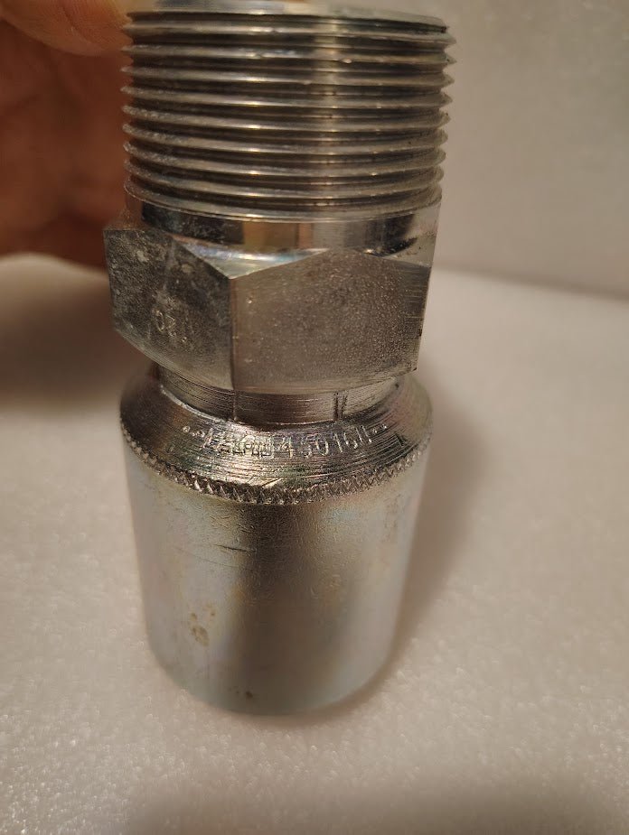Weatherhead 43016U - 120 | 1" Hose x 1 1/4" NPTF Solid - | GW01 - 16x20 Fitting