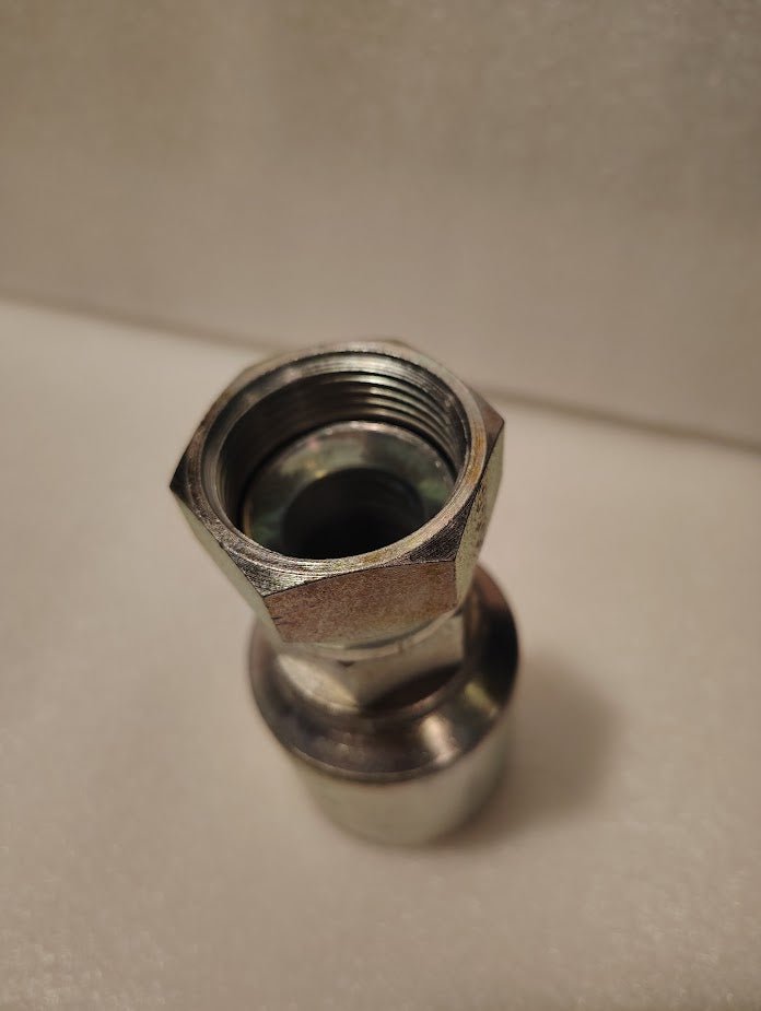 Weatherhead 43016U - 616 | 1" Hose x 1" JIC Swivel Fitting - Straight | GW09 - 16x16 Fitting