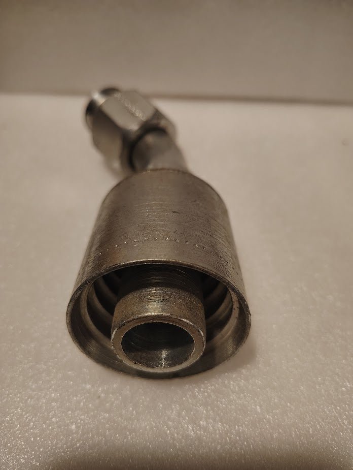 Weatherhead 43016U - 696 | 1" Hose x 1" JIC/SAE Swivel Fitting - 45 bend | GW25 - 16x16 Fitting
