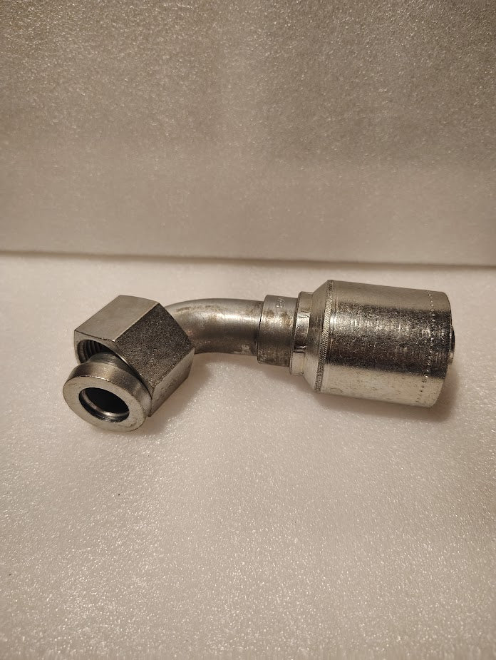 Weatherhead 43016U - A36 | 1" Hose x 1" ORFS Swivel Fitting - 90 Short bend | GW32 - 16x16 Fitting