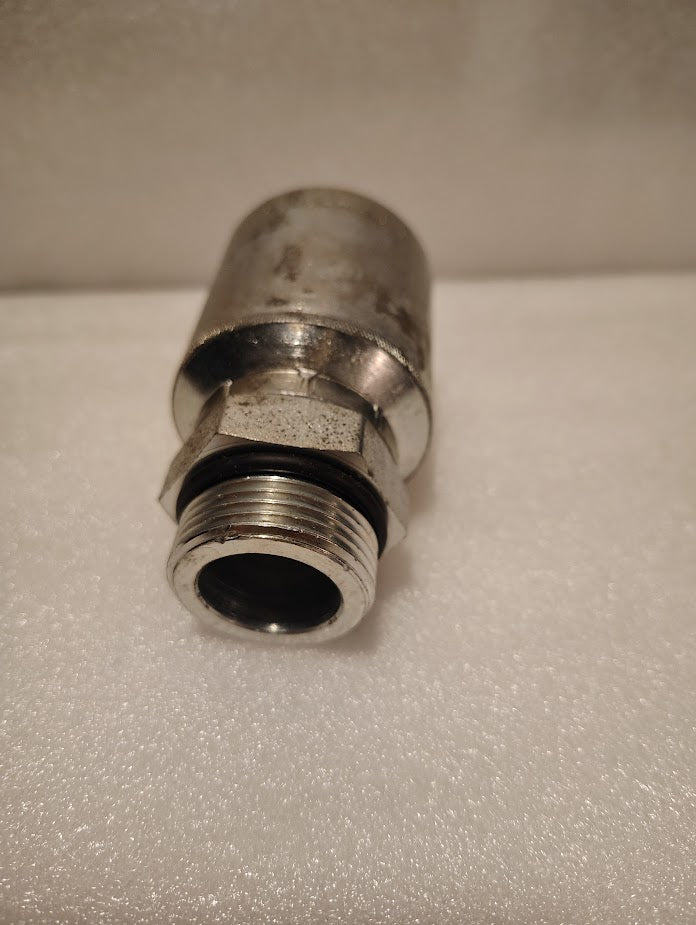 Weatherhead 43016U - P16 | 1" Hose x 1" ORB Solid - Straight | GW11 - 16x16 Fitting
