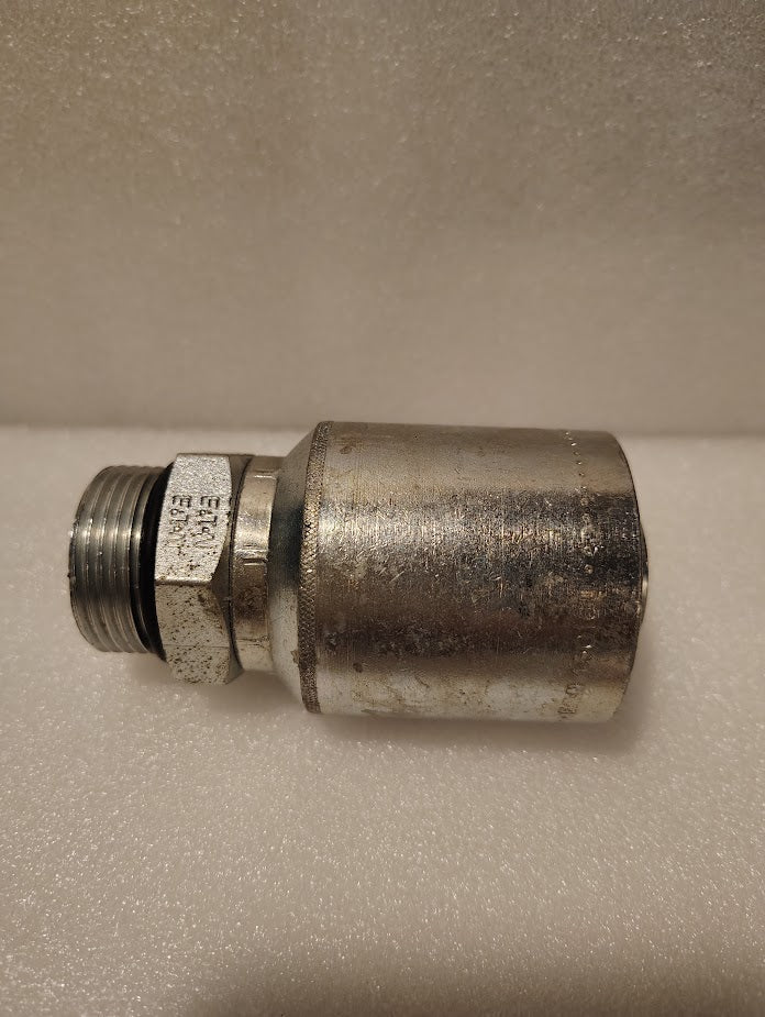 Weatherhead 43016U - P16 | 1" Hose x 1" ORB Solid - Straight | GW11 - 16x16 Fitting