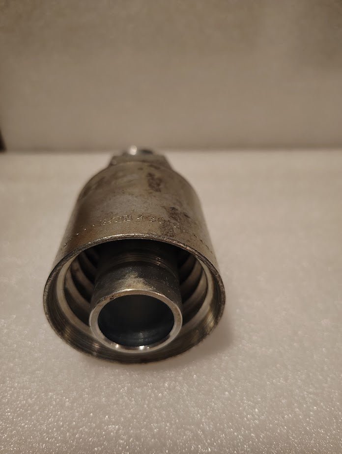 Weatherhead 43016U - P16 | 1" Hose x 1" ORB Solid - Straight | GW11 - 16x16 Fitting