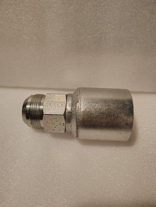 Weatherhead 43020U - 520 | 1 1/4" Hose x 1 1/4" JIC Solid Fitting - Straight | GW08 - 20x20 Fitting