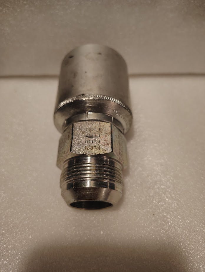 Weatherhead 43020U - 520 | 1 1/4" Hose x 1 1/4" JIC Solid Fitting - Straight | GW08 - 20x20 Fitting