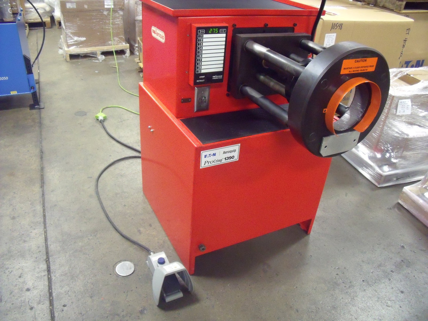 Aeroquip Aeroquip FT1390 | Adjustable 2" Hose Crimper | Reconditioned Hose Assembly