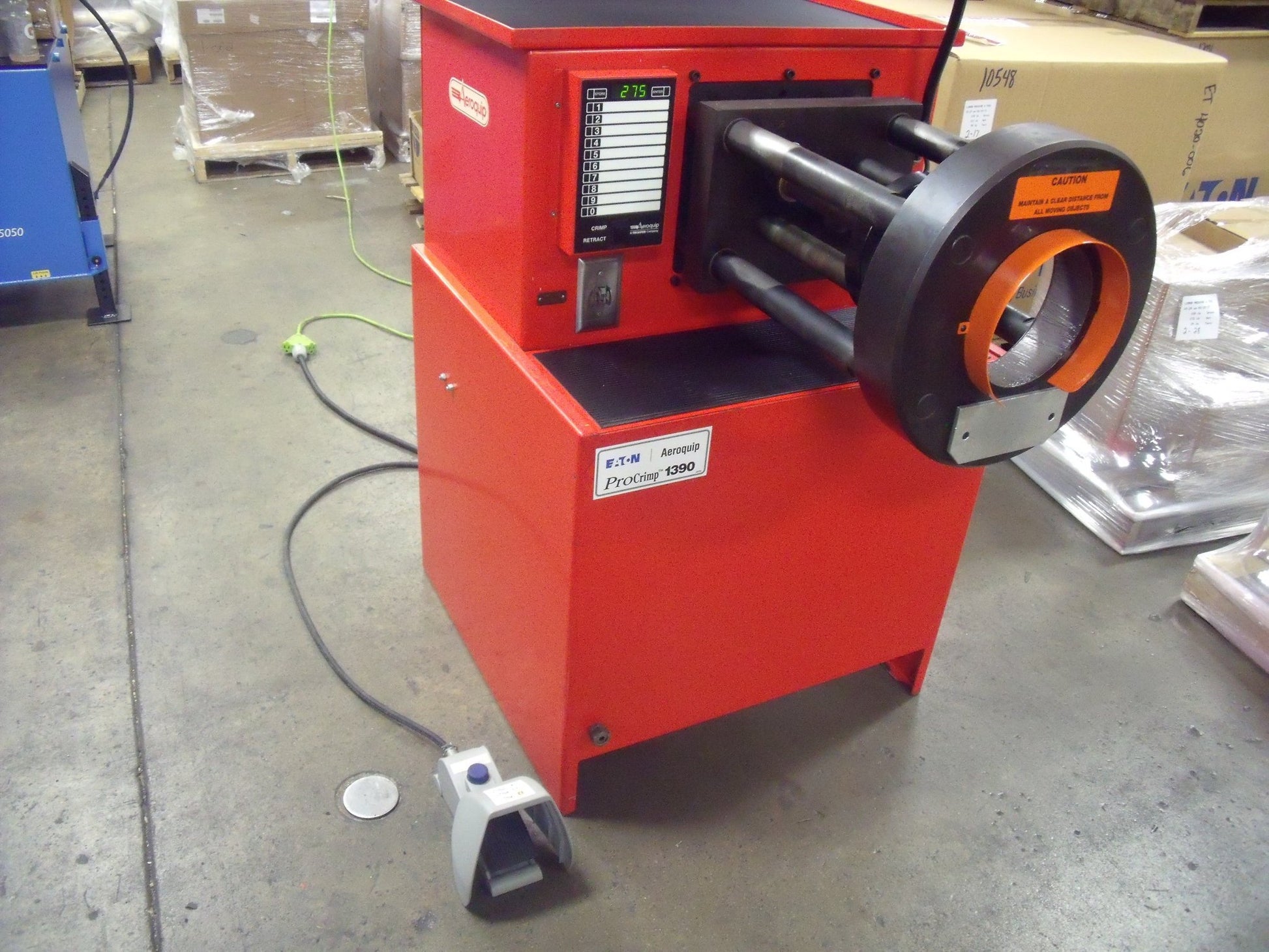 Aeroquip Aeroquip FT1390 | Adjustable 2" Hose Crimper | Reconditioned Hose Assembly