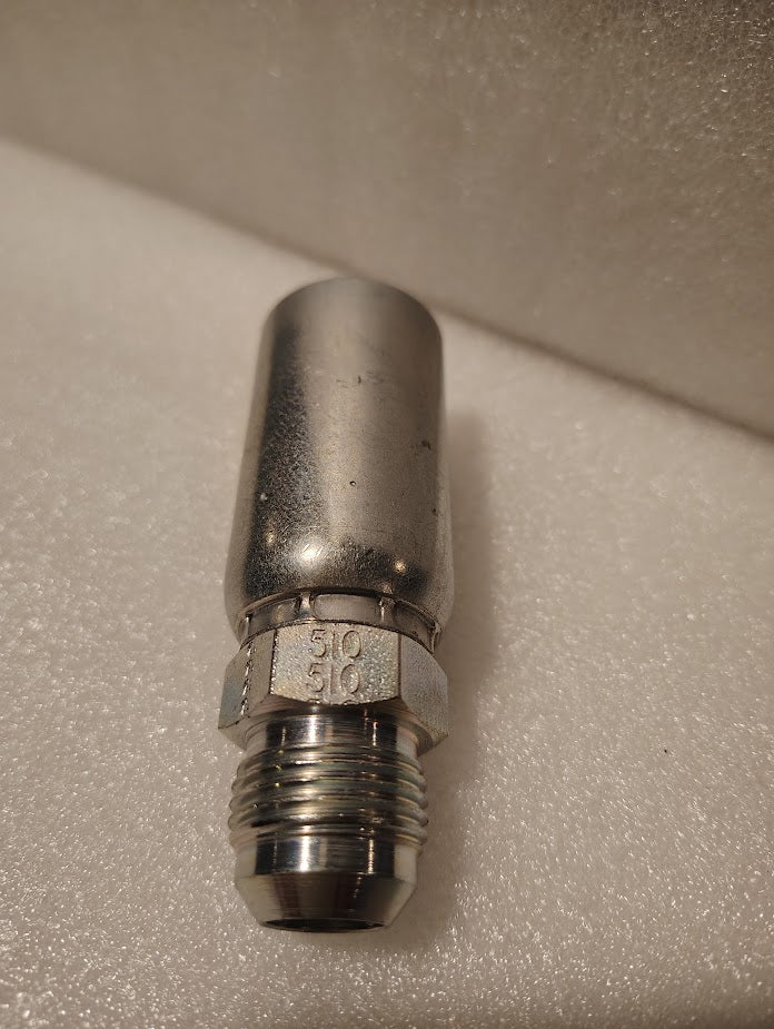 Weatherhead 10U - 510 | 5/8" Hose x 5/8" JIC Solid - | CS08 - 10x10 Fitting