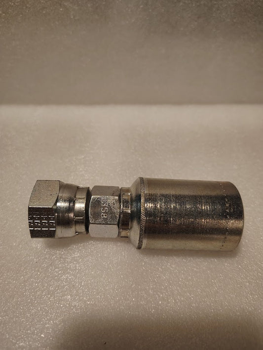 Weatherhead 43008U - 358 | 1/2" Hose x 1/2" BSPP Swivel Fitting - Straight | GW10 - 8x8 Fitting
