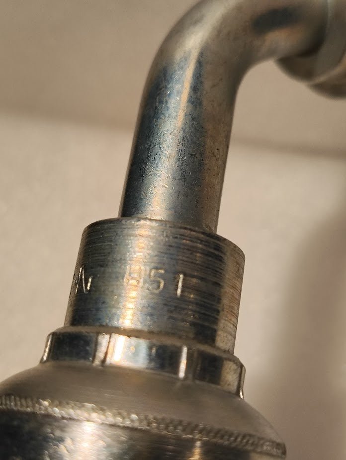 Weatherhead 43008U - H51 | 1/2" Hose x 1/2" Code 61 - 60 | GW51 - 8x8 Fitting