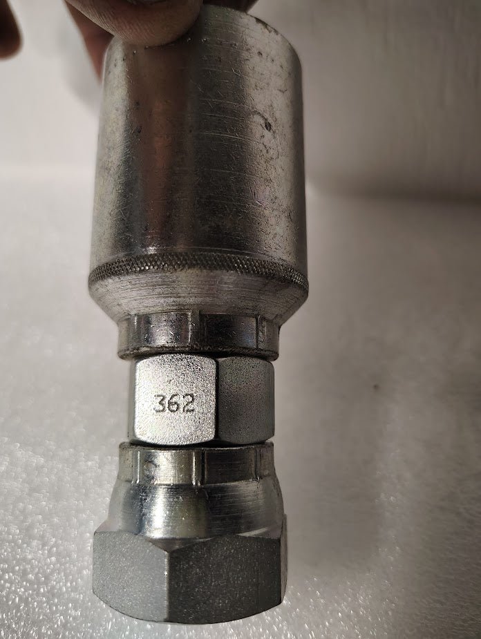Weatherhead 43012U - 362 | 3/4" Hose x 3/4" BSPP - Straight | GW10 - 12x12 Fitting