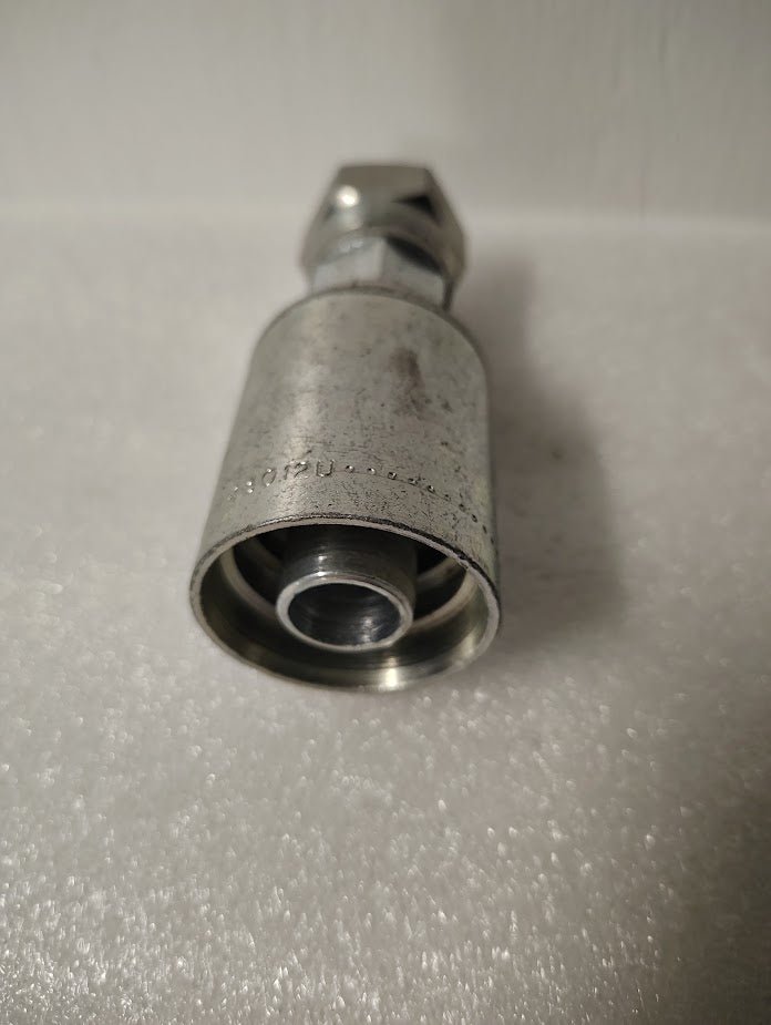 Weatherhead 43012U - 612 | 3/4" Hose x 3/4" JIC - Straight | GW09 - 12x12 Fitting