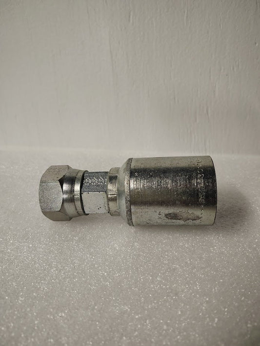 Weatherhead 43012U - 612 | 3/4" Hose x 3/4" JIC - Straight | GW09 - 12x12 Fitting