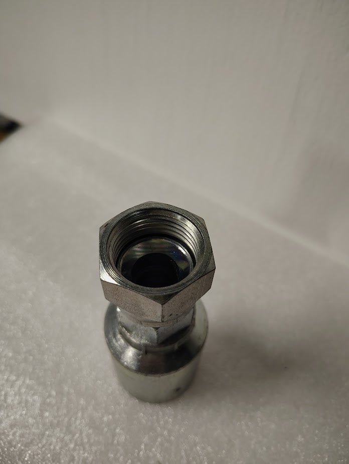 Weatherhead 43012U - 612 | 3/4" Hose x 3/4" JIC - Straight | GW09 - 12x12 Fitting
