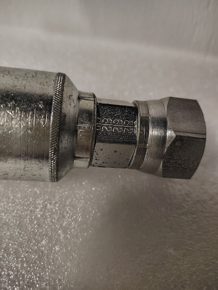 Weatherhead 43012U - 612 | 3/4" Hose x 3/4" JIC - Straight | GW09 - 12x12 Fitting