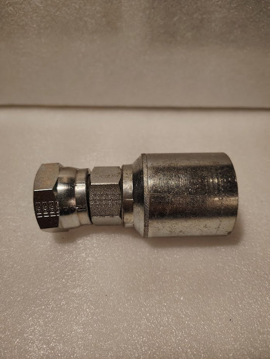 Weatherhead 43016U - 366 | 1" Hose x 1" BSPP Swivel Fitting - Straight | GW10 - 16x16 Fitting