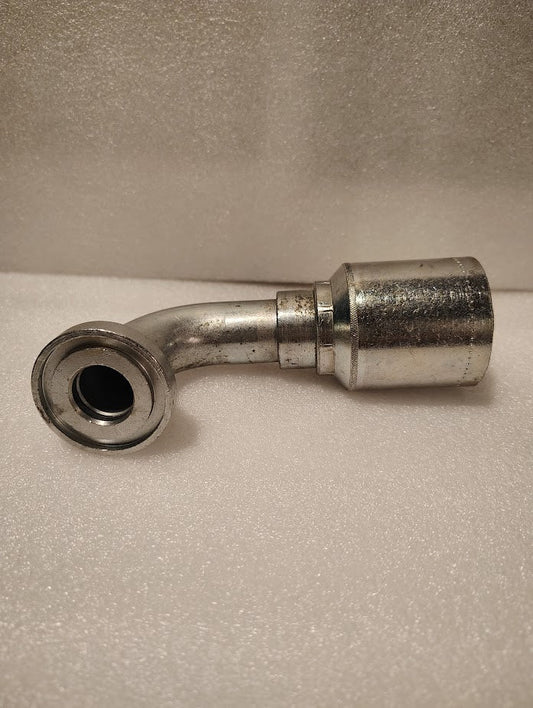 Weatherhead 43016U - G76L21 | 1" Hose x 1" Code 61 - 93 Long | GW54 - 16x16 Fitting