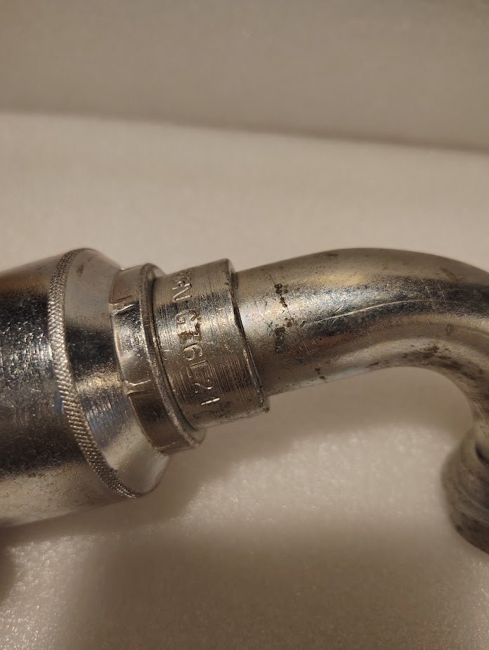 Weatherhead 43016U - G76L21 | 1" Hose x 1" Code 61 - 93 Long | GW54 - 16x16 Fitting