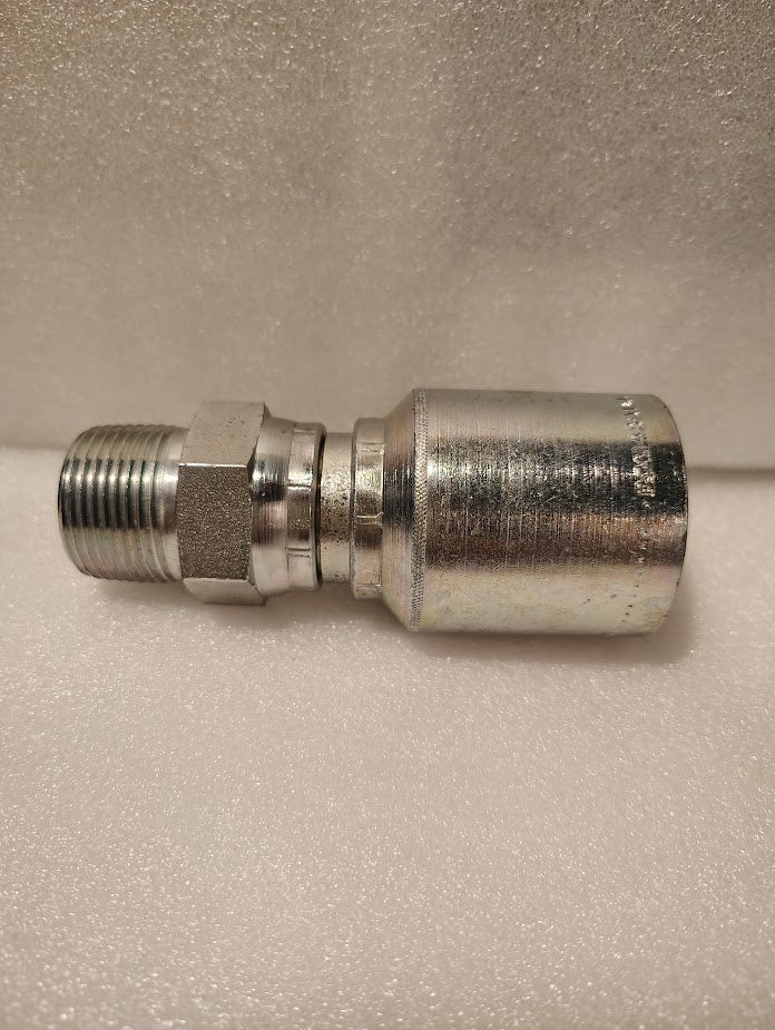 Weatherhead 43016U - J16 | 1" Hose x 1" NPT Swivel Fitting - Straight Fitting