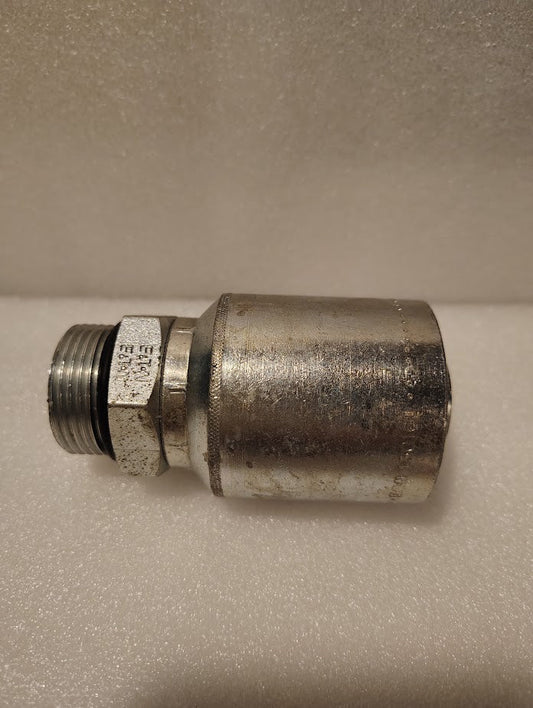 Weatherhead 43016U - P16 | 1" Hose x 1" ORB Solid - Straight | GW11 - 16x16 Fitting