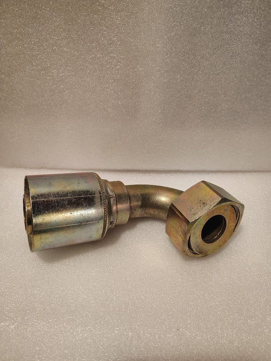 Weatherhead 43020U - A44 | 1 1/4" Hose x 1 1/2" ORFS - 90 Short | GW32 - 20x24 Fitting