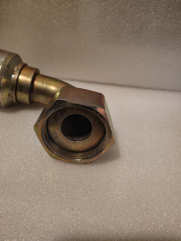 Weatherhead 43020U - A44 | 1 1/4" Hose x 1 1/2" ORFS - 90 Short | GW32 - 20x24 Fitting