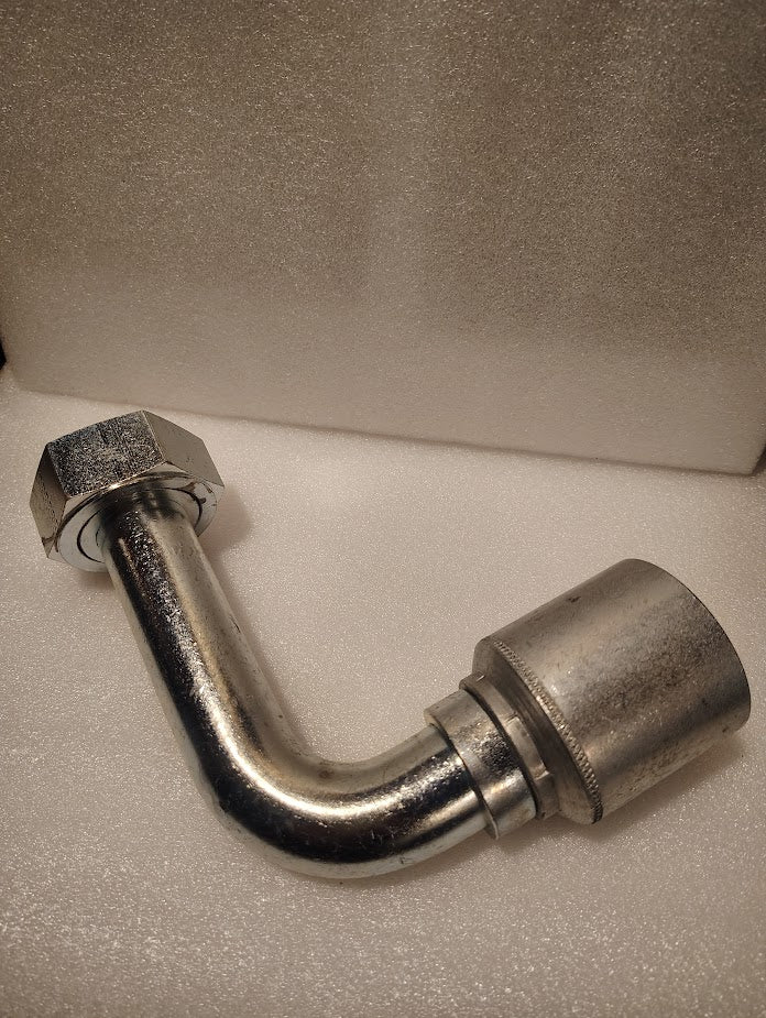 Weatherhead 43020U - A84 | 1 1/4" Hose x 1 1/2" ORFS - 90 Long | GW33 - 20x24 Fitting