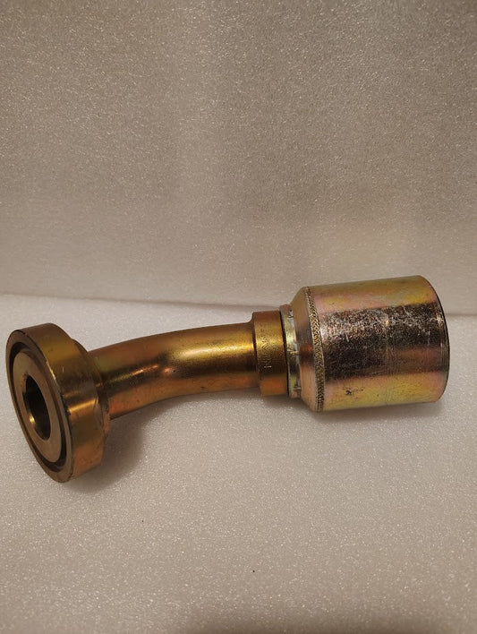 Weatherhead 43020U - D54 | 1 1/4" Hose x 1 1/2" Code 62 - 45 | GW61 - 20x24 Fitting