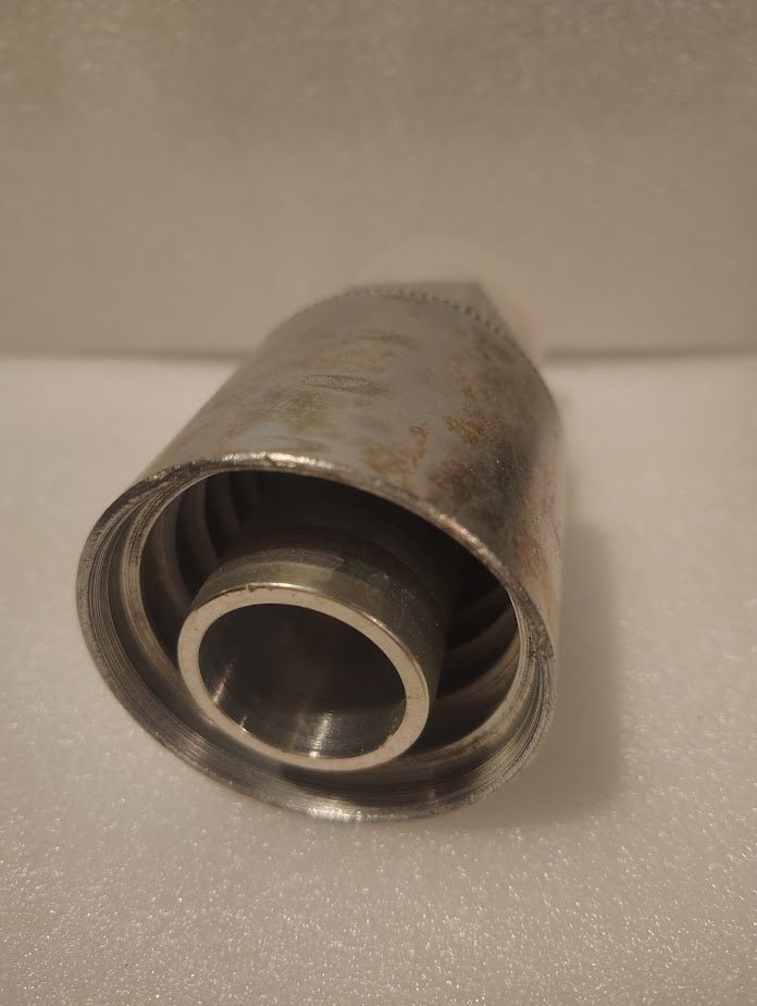 Weatherhead 43020U - E80 | 1 1/4" Hose x 1 1/4" ORFS Solid - | GW29 - 20x20 Fitting