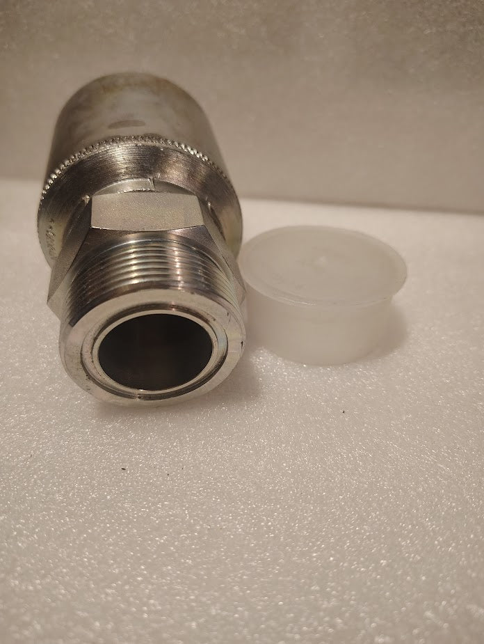 Weatherhead 43020U - E80 | 1 1/4" Hose x 1 1/4" ORFS Solid - | GW29 - 20x20 Fitting