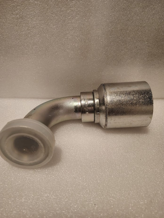 Weatherhead 43020U - G80L31 | 1 1/4" Hose x 1 1/4" Code 61 - 96 Long | GW54 - 20x20 Fitting