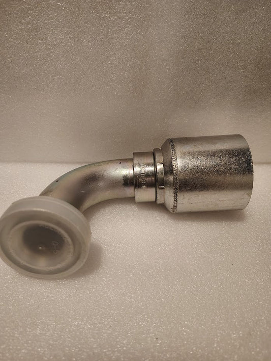 Weatherhead 43020U - G80L31 | 1 1/4" Hose x 1 1/4" Code 61 - 96 Long | GW54 - 20x20 Fitting