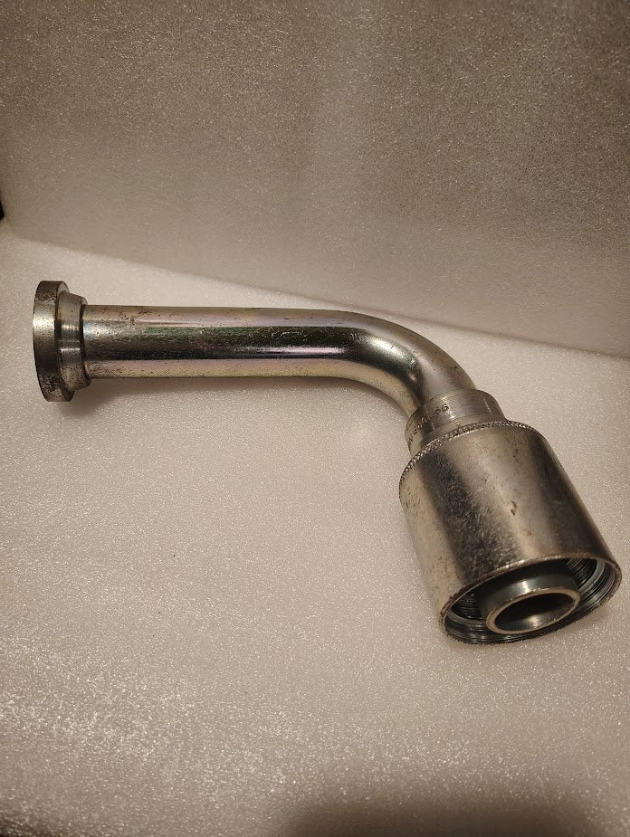Weatherhead 43020U - G80L66 | 1 1/4" Hose x 1 1/4" Code 61 - 99 Long | GW54 - 20x20 Fitting
