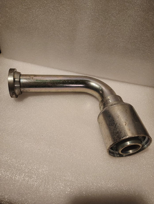 Weatherhead 43020U - G80L66 | 1 1/4" Hose x 1 1/4" Code 61 - 99 Long | GW54 - 20x20 Fitting