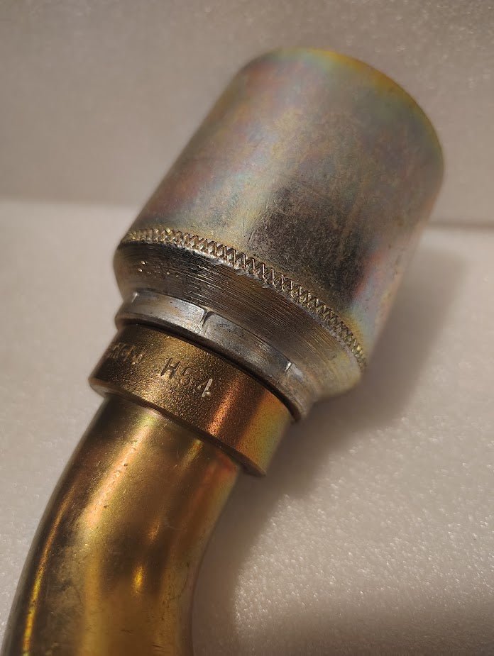 Weatherhead 43020U - H54 | 1 1/4" Hose x 1 1/4" Code 61 - 60 | GW51 - 20x20 Fitting