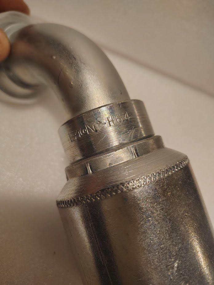 Weatherhead 43020U - H64 | 1 1/4" Hose x 1 1/4" Code 61 - 67.5 | GW52 - 20x20 Fitting