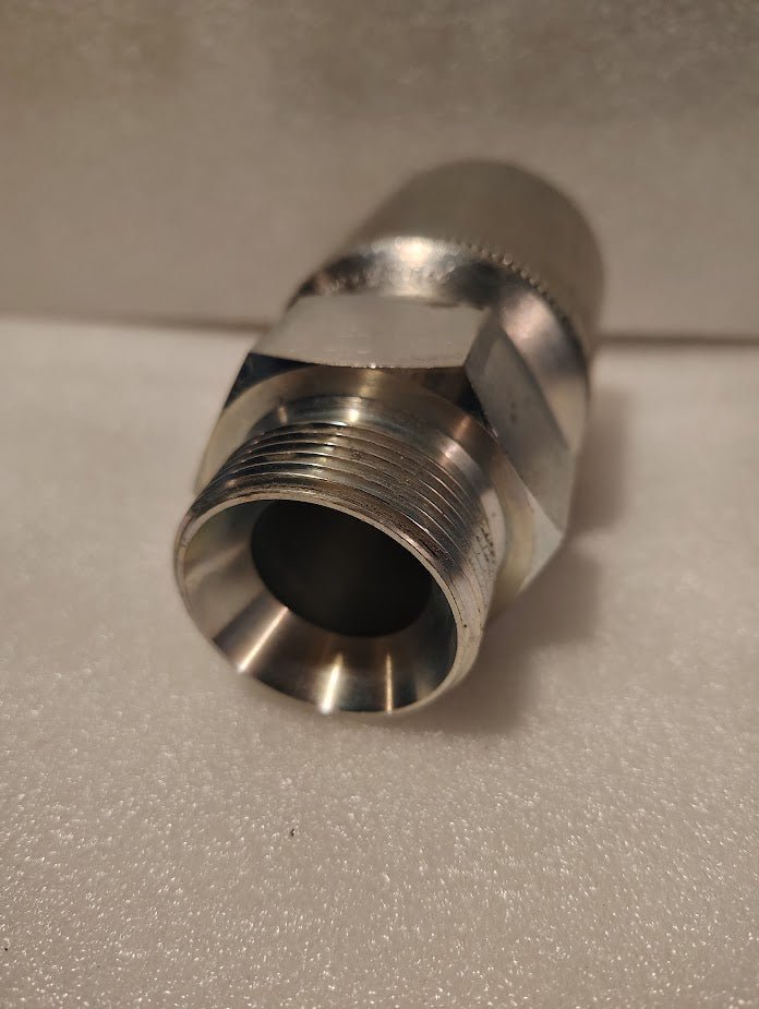 Weatherhead 43020U - P67 | 1 1/4" Hose x 1 1/4" BSPP Solid - | GW36 - 20x20 Fitting